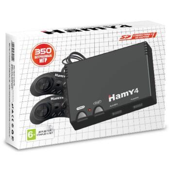 SEGA - DENDY Hamy 4 (350 встроенных игр) (Сега\Денди) AV Черный