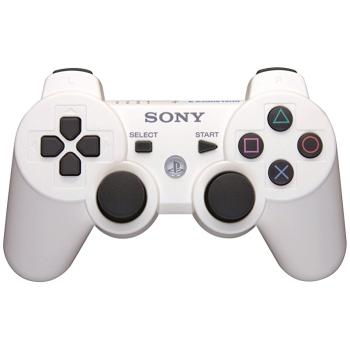 Джойстик для PlayStation 3 Беспроводной (Dualshock 3) Белый