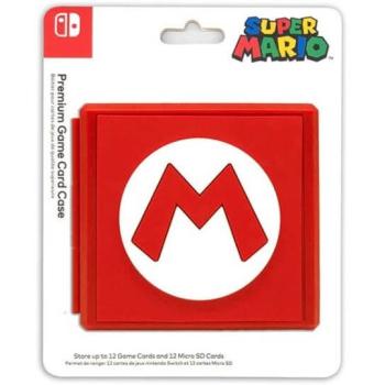Кейс для 12 картриджей NS (Premium Game Card Case Hori) Mario