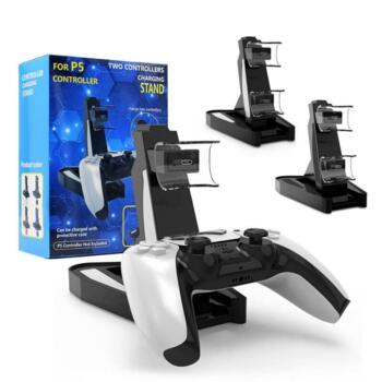 Charging Stand for Two Controllers PS5