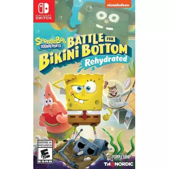 SpongeBob SquarePants: Battle for Bikini Bottom - Rehydrated (Nintendo Switch) (Рус)