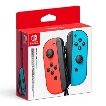 Joy-Con Original For Nintendo Switch (NS) Neon Red/Neon Blue (Pair) (Джойконы Для Свитч)