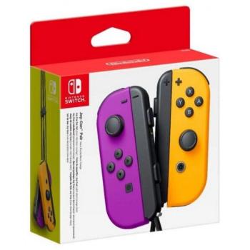 Joy-Con Original For Nintendo Switch (NS) Neon Purple/Neon Orange (Pair) (Джойконы Для Свитч)
