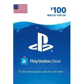 Пополнение Бумажника Для PlayStation Store 100$ (Регион США)