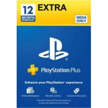 Подписка на PlayStation Plus Extra — 365 дней (1 год) (Индийский регион)