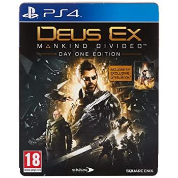 Deus Ex: Mankind Divided. Steelbook Edition (PS4) (Рус)