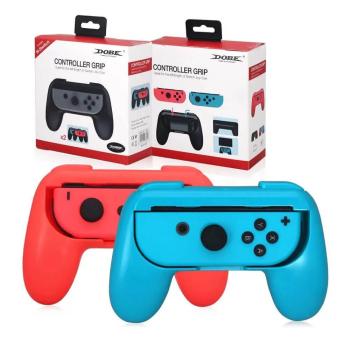 Dobe Controller Grip For Joy-Con для Nintendo Switch (Красный\Синий) (TNS-851)