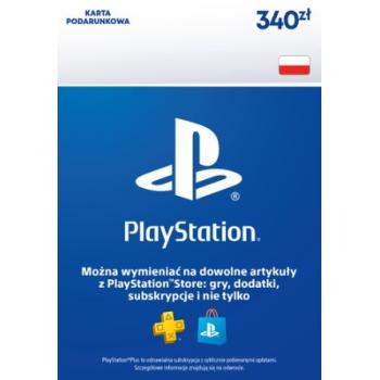 Пополнение Бумажника Для PlayStation Store 340zl (Регион Польша)