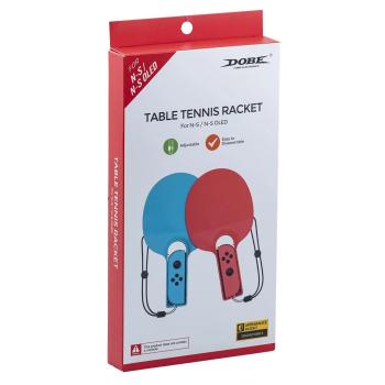 Table Tennis Racket For Joy-Con Red/Blue (Теннисные ракетки для Switch DOBE TNS-2151)