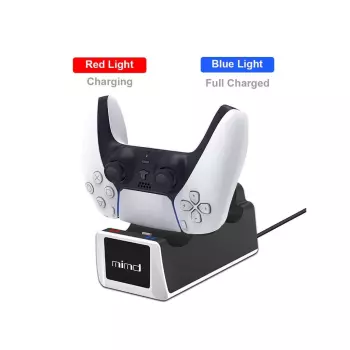 Зарядная станция Mimd PS5 Charging Stand Dual Controller SND-470