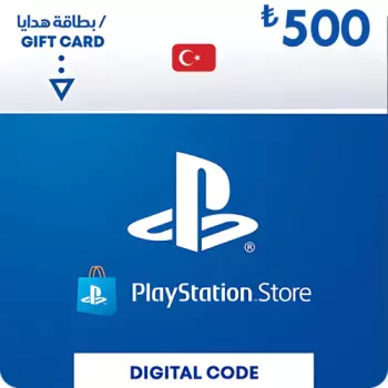 Пополнение бумажника для PlayStation Store 500 лир (Регион Турция)