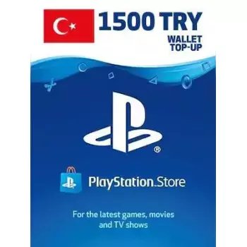 Пополнение бумажника для PlayStation Store 1500 лир (Регион Турция)