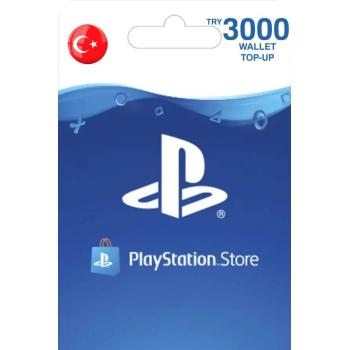 Пополнение бумажника для PlayStation Store 3000 лир (Регион Турция)