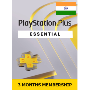 Подписка на PlayStation Plus Essential - 90 дней (3 месяца) (Индийский регион)